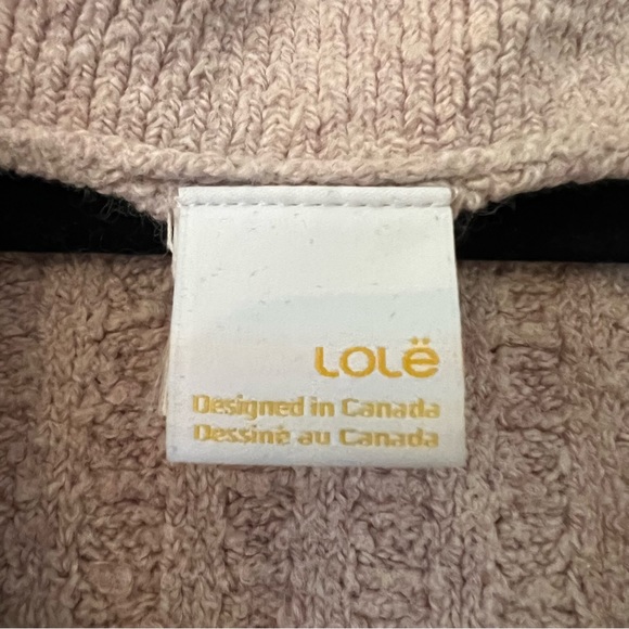 Lole Knit Sweater with Zip - Sz S - Picture 2 of 5